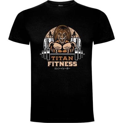 Camiseta Attack On Fitness - Camisetas Logozaste