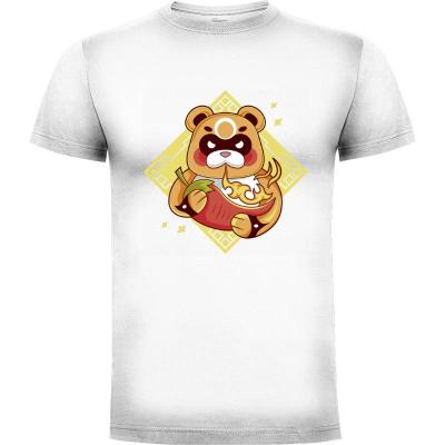 Camiseta Pyro Bear God - Camisetas Gamer