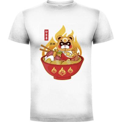Camiseta Pyro Bear God Spicy Ramen - Camisetas Logozaste