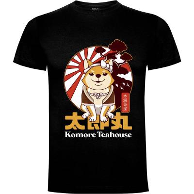 Camiseta Shiba Inu Landscape - Camisetas Logozaste
