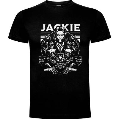 Camiseta Jackie Darkness - Camisetas Logozaste