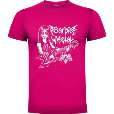 Camiseta Barbie Metal - Camisetas Chulas