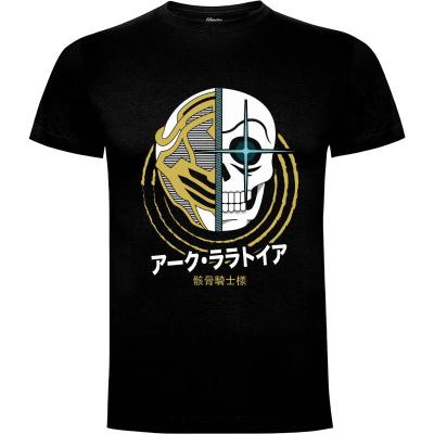 Camiseta Skeleton Knight - Camisetas Logozaste