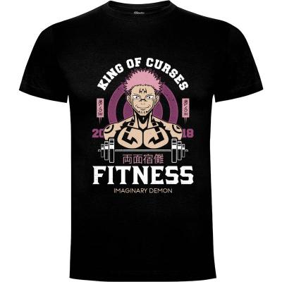 Camiseta King Of Curses Fitness - Camisetas Logozaste