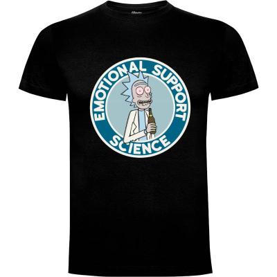 Camiseta Emotional support science - Camisetas Melonseta