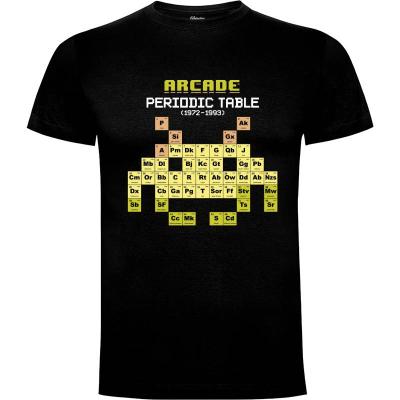 Camiseta Arcade Periodic Table - Camisetas Olipop