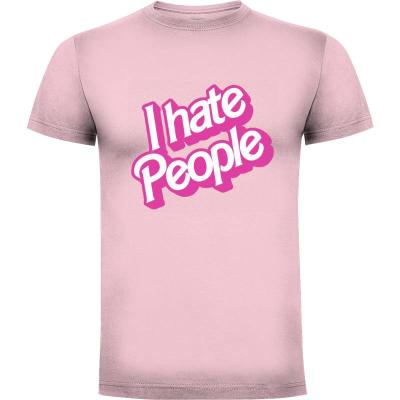 Camiseta I hate people - Camisetas Divertidas