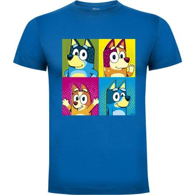 Camiseta Pop Dogs - Camisetas Divertidas