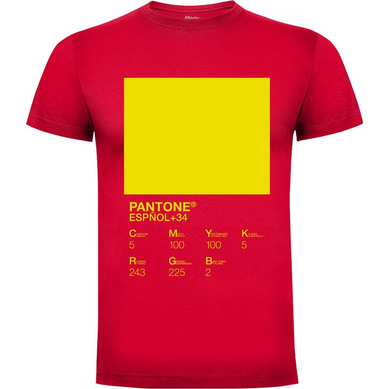 Camiseta PANTONE Español