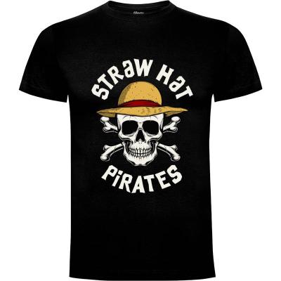 Camiseta Straw Hat Pirates - Camisetas Melonseta