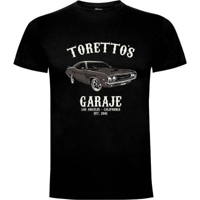 Camiseta Toretto's Garaje - Camisetas Melonseta