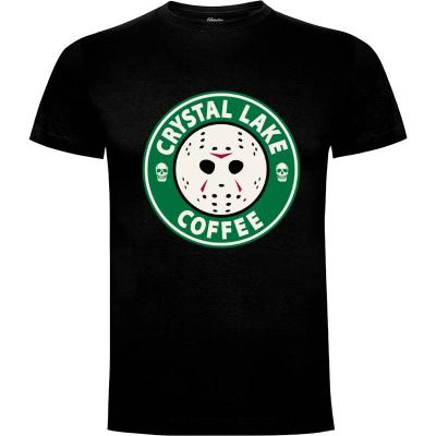 Camiseta Crystal Lake Coffee - Camisetas Divertidas