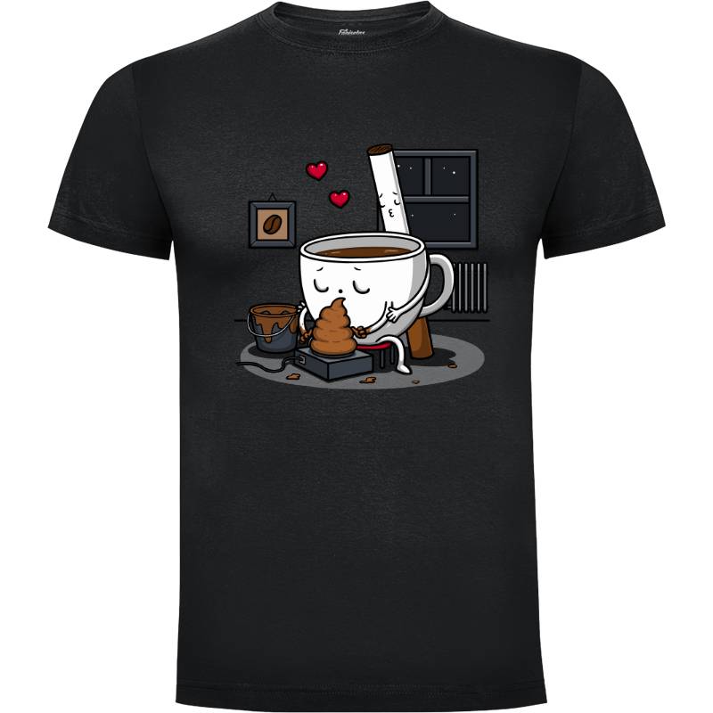 Camiseta Café y Cigarro!