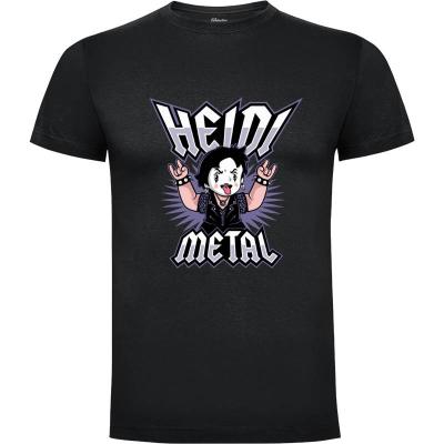 Camiseta Heidi Metal - Camisetas Retro