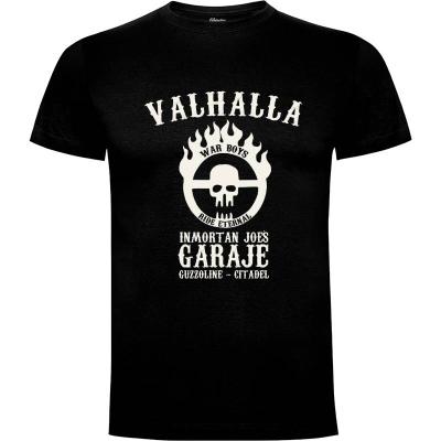 Camiseta Valhalla Garaje - Camisetas Melonseta