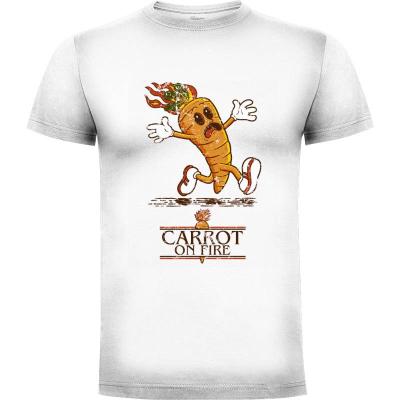 Camiseta Carrot on fire. - Camisetas JC Maziu