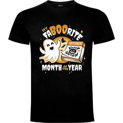 Camiseta FaBOOrite Month - Camisetas Olipop