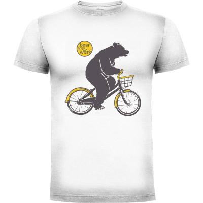 Camiseta Bear to Work - Camisetas Mangu Studio