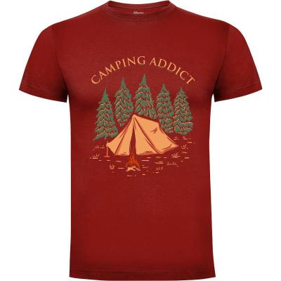 Camiseta Camping Addict - Camisetas Top Ventas