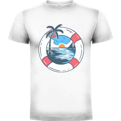 Camiseta Enjoy Summer Holiday - Camisetas Mangu Studio