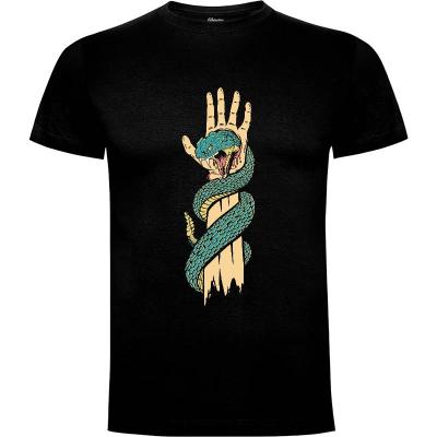 Camiseta Hand of Snake - Camisetas Naturaleza