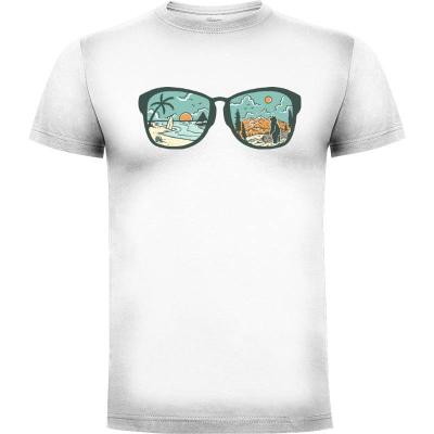 Camiseta Paradise Glasses - Camisetas Mangu Studio