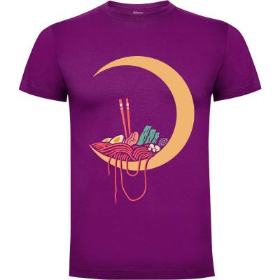 Camiseta Ramen to The Moon - Camisetas Mangu Studio