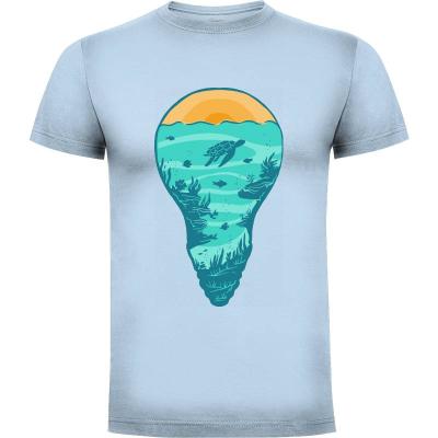 Camiseta Underwater Light - Camisetas Naturaleza