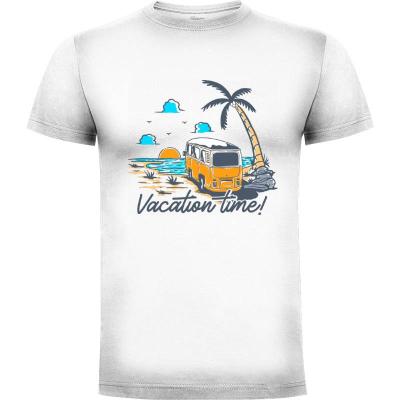 Camiseta Vacation Time - Camisetas Mangu Studio