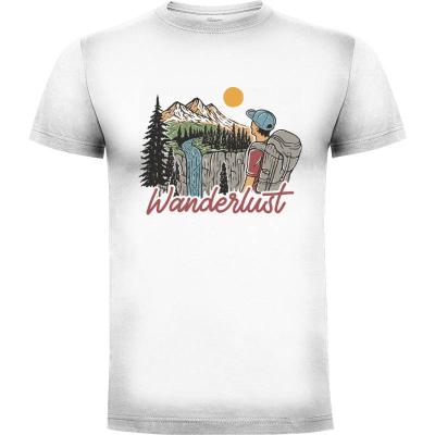 Camiseta Wanderlust - Camisetas Mangu Studio