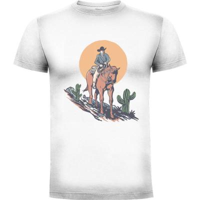 Camiseta Wild West Cowboy - Camisetas Mangu Studio