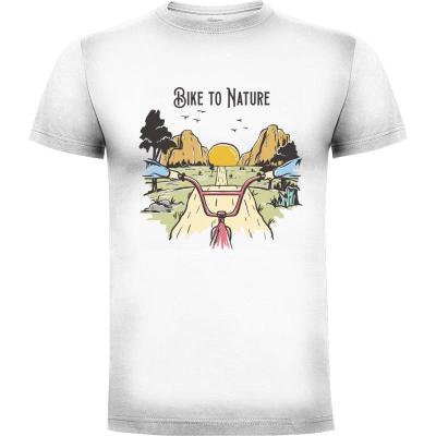 Camiseta Bike to Nature - Camisetas Naturaleza