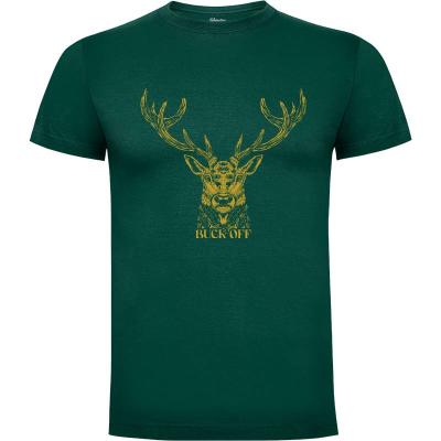 Camiseta Buck Off Wild Deer - Camisetas Mangu Studio