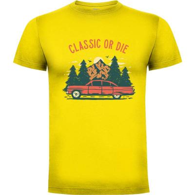 Camiseta Classic or Die - Camisetas Retro