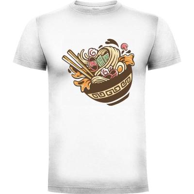 Camiseta Japanese Ramen Noodle - Camisetas Mangu Studio