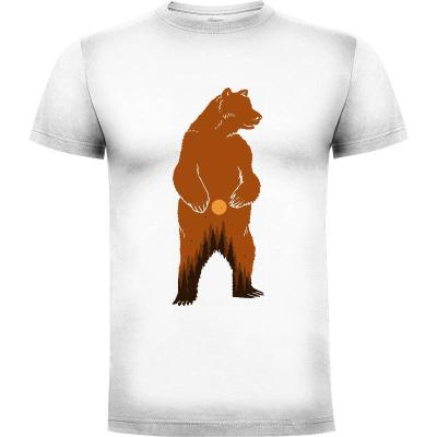 Camiseta Wild Bear Forest - Camisetas Mangu Studio