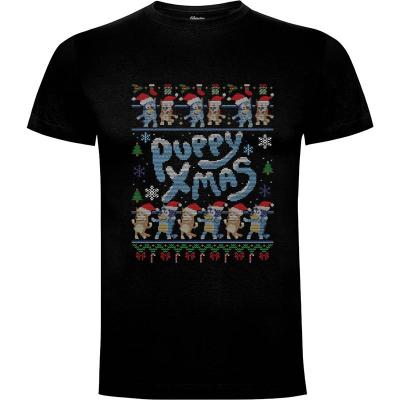 Camiseta Puppy Xmas - Camisetas Navidad