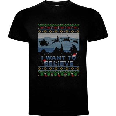 Camiseta Believe in Christmas - Camisetas Navidad