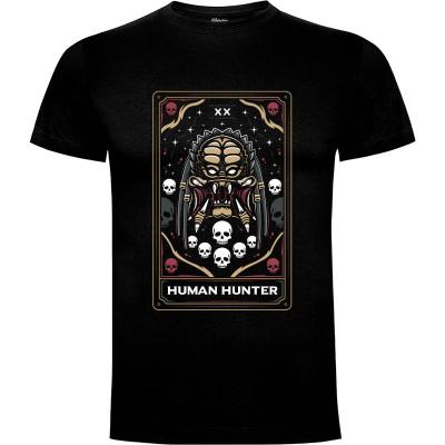Camiseta Human Hunter Tarot Card - Camisetas Logozaste