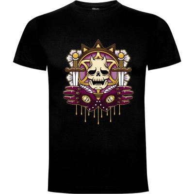 Camiseta Skull And Daggers Tattoo - Camisetas Logozaste