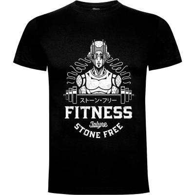 Camiseta The Stone Free Fitness - Camisetas Logozaste