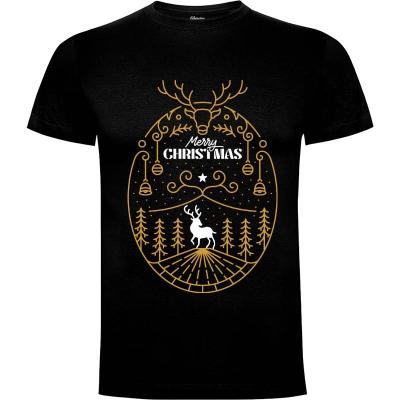 Camiseta Merry Christmas 1 - Camisetas Vektorkita