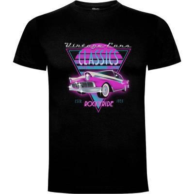Camiseta Vintage Cars - Camisetas Chulas