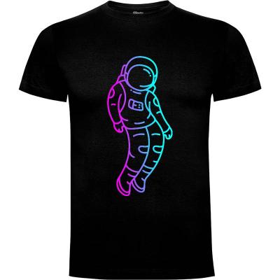 Camiseta Dancing Astronaut - Camisetas Vektorkita