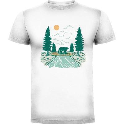 Camiseta Adventure Seeker Bear - Camisetas Mangu Studio