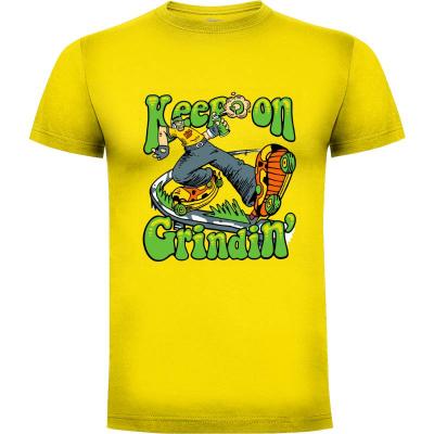 Camiseta Keep on Grindin - Camisetas demonigote