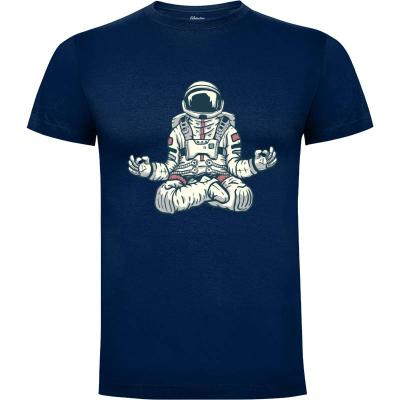 Camiseta Meditation Astronaut - Camisetas Mangu Studio