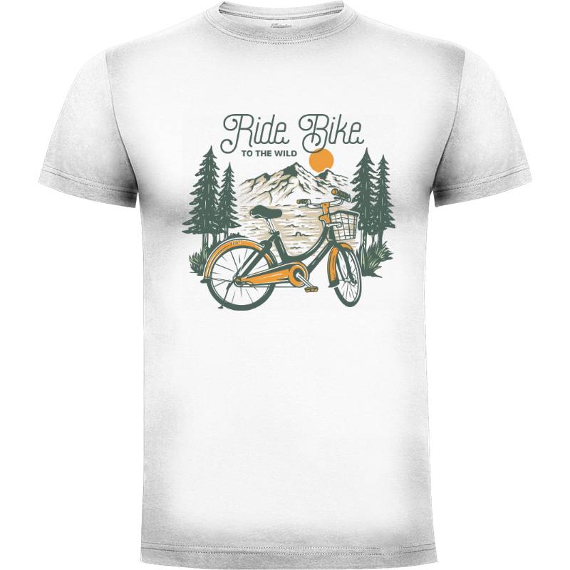 Camiseta Ride Bike to the Wild