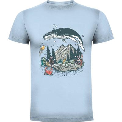 Camiseta Save the Ocean - Camisetas Mangu Studio