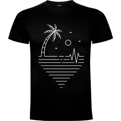 Camiseta Heartbeat of Summer - Camisetas Vektorkita